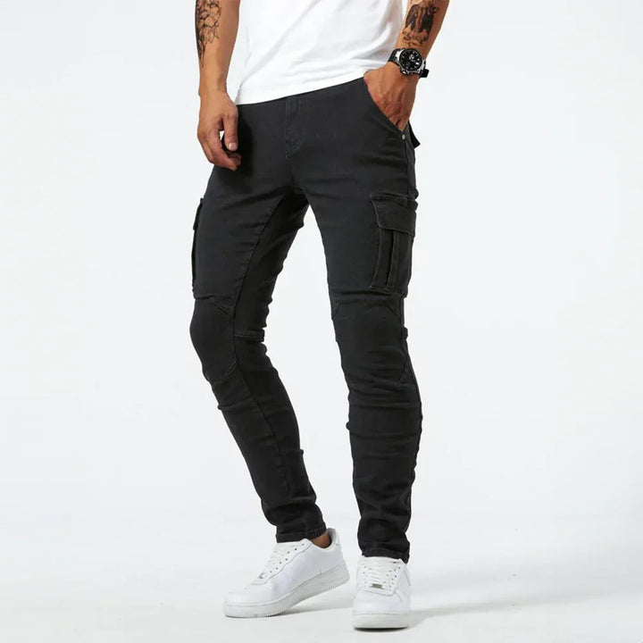 ANTON™ | Slim-Fit-Jeans im Cargo-Stil