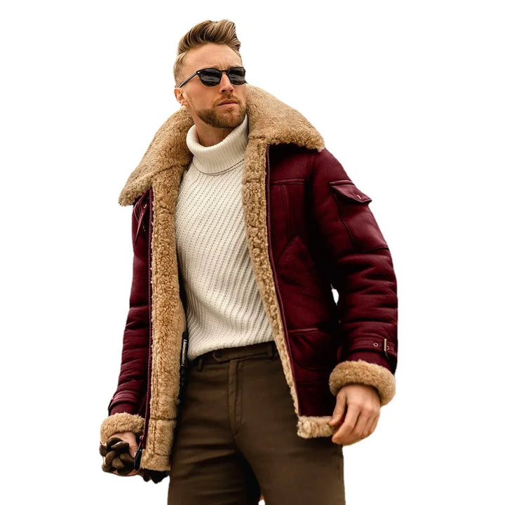 HUBERT™ | Winterjacke mit gepolstertem Kragen