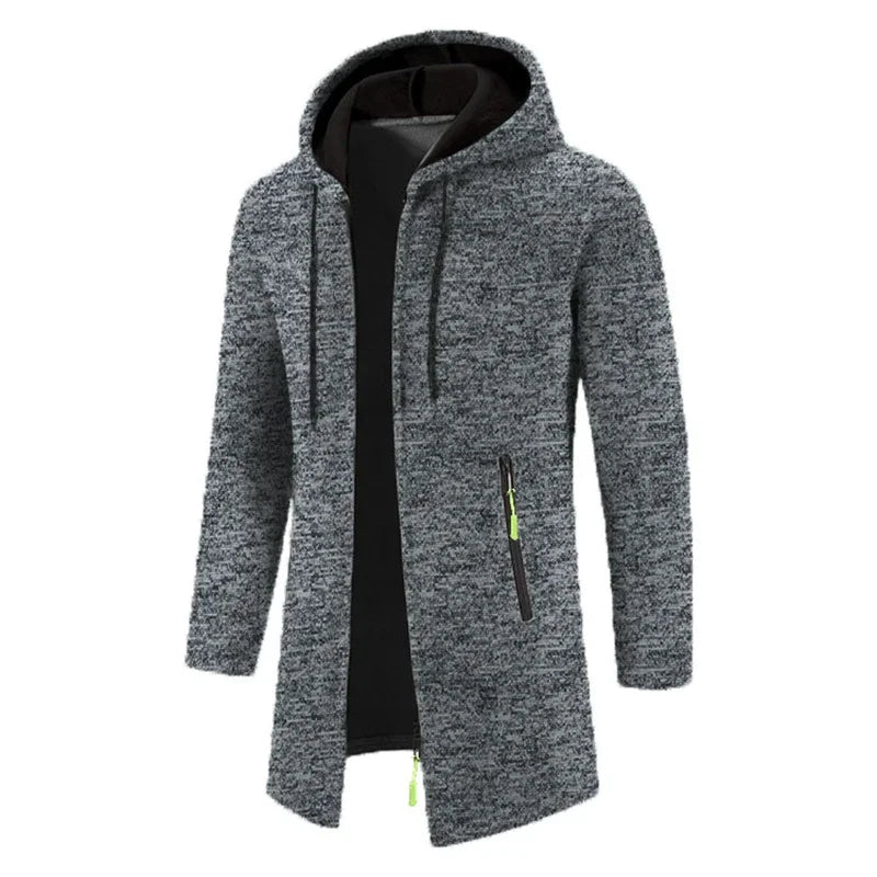 HANS™ | Langer Winter-Kapuzenpullover