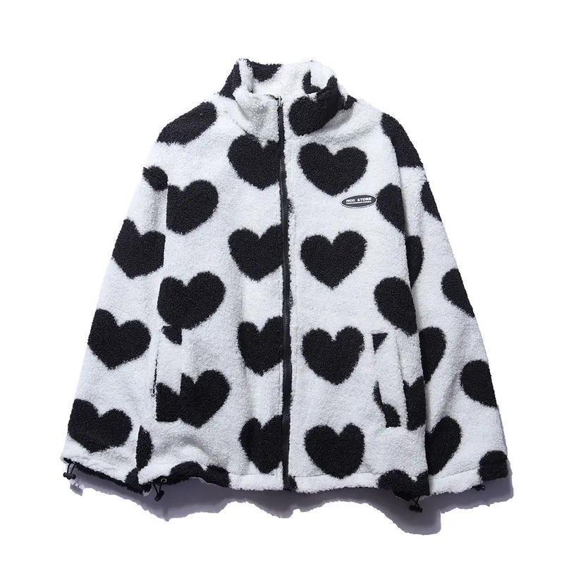 HANNE™ | Hearts Doubleface Jacke