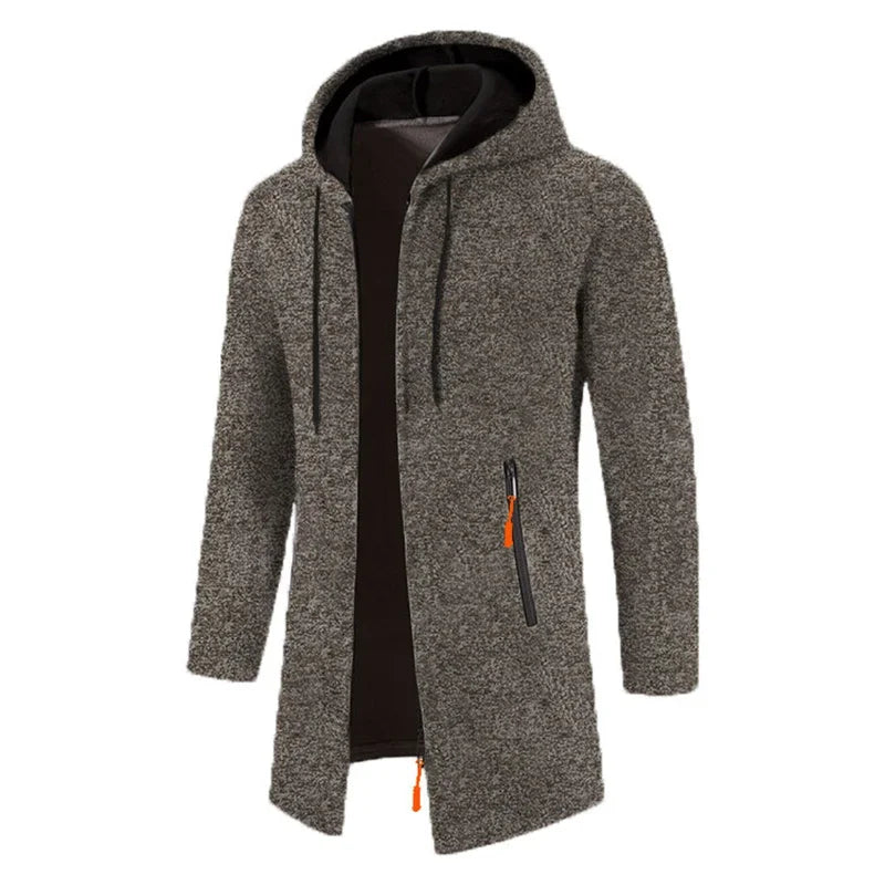 HANS™ | Langer Winter-Kapuzenpullover