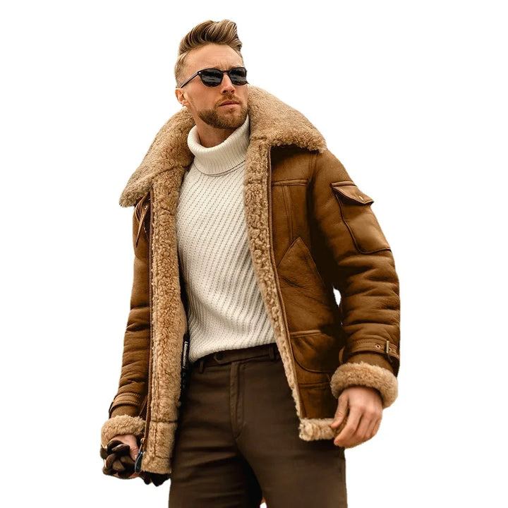 HUBERT™ | Winterjacke mit gepolstertem Kragen