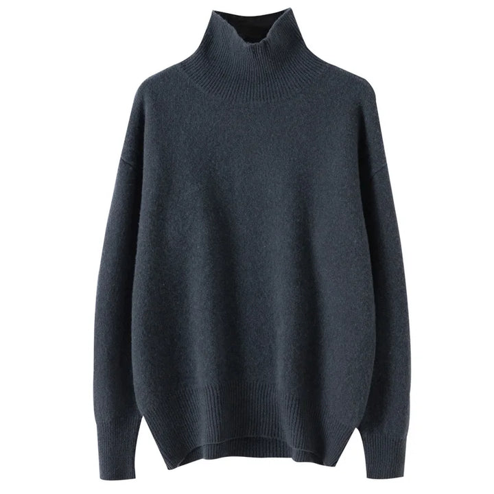 MAGDALENA™ | Lockerer Rollkragenpullover