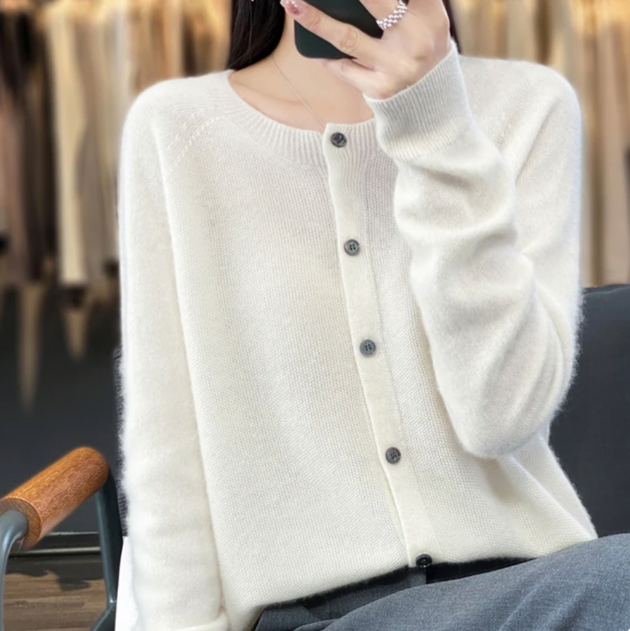 ANJA™ | Vielseitiger Cardigan mit Knöpfen